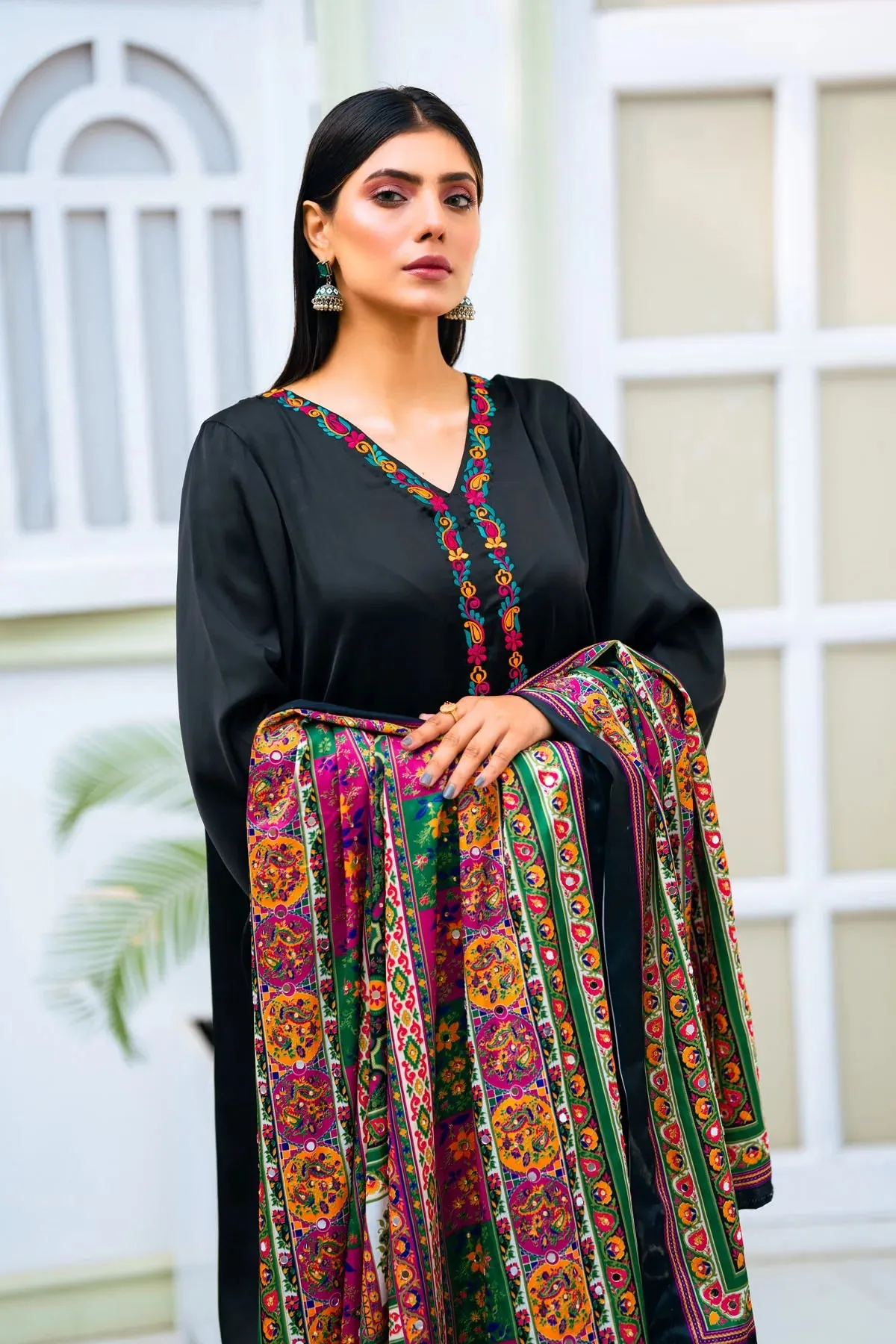 ARABIAN NIGHT SILK PRET 2 PCs
