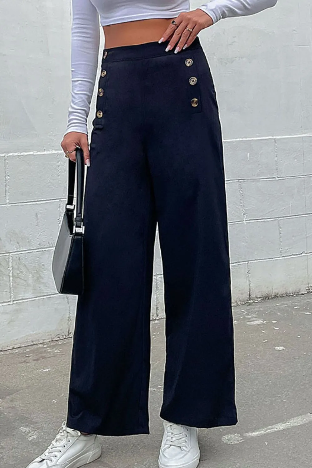 Business Casual Wide Leg Pants