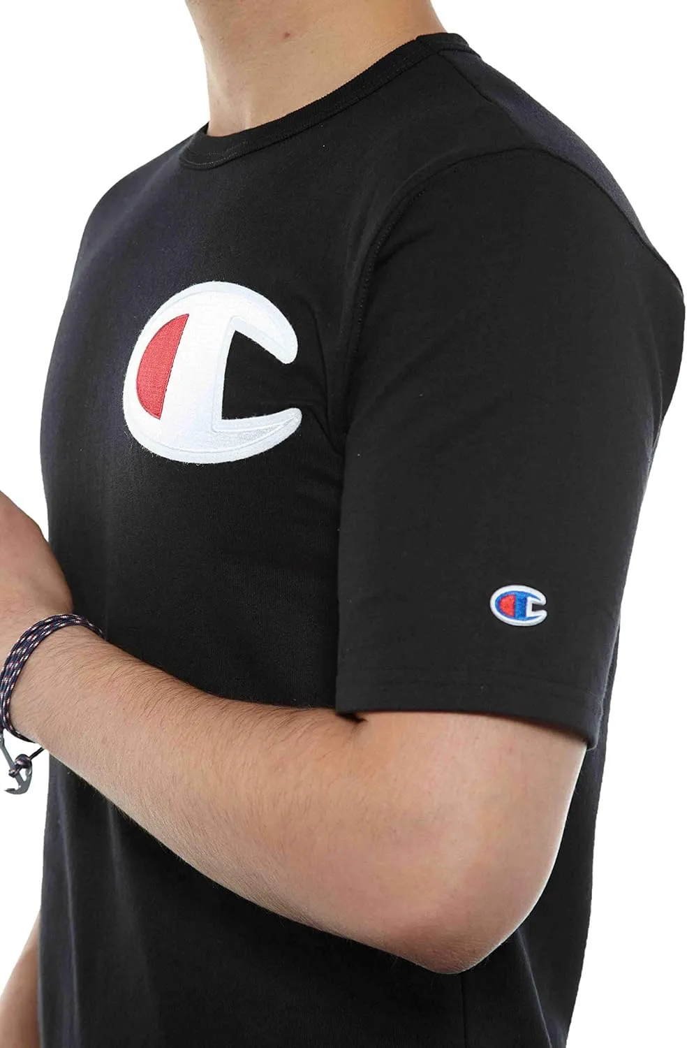 Champion Men's Heritage Tee, Big C Logo