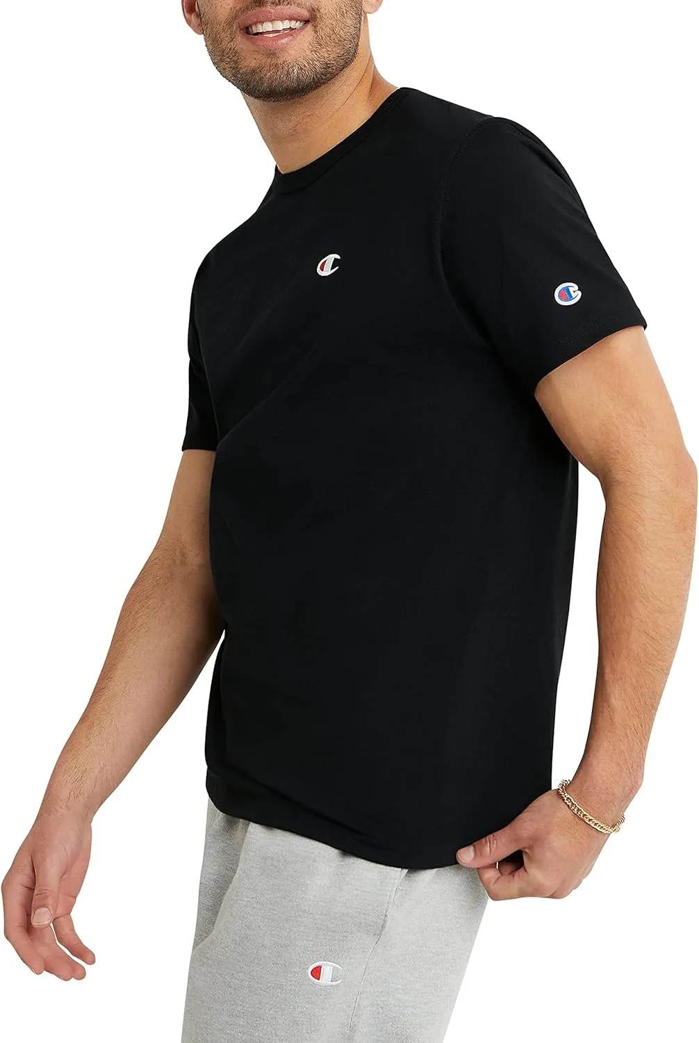 Champion Men's Heritage Tee, Big C Logo