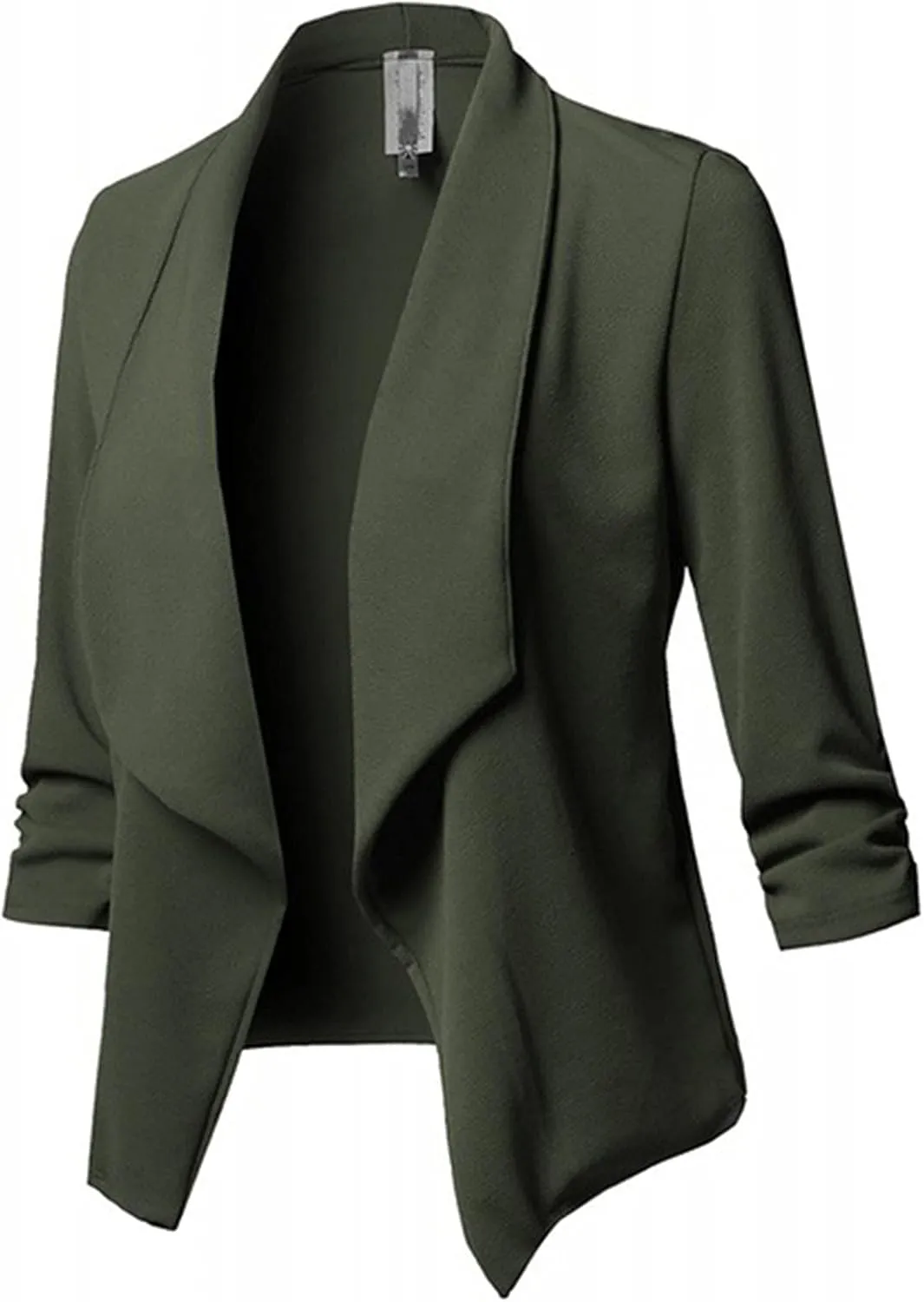 ChicCrate Blazer Jackets for Women Casual Long Sleeve Elegant Work Office Jacket Open Front Cardigan Outwear