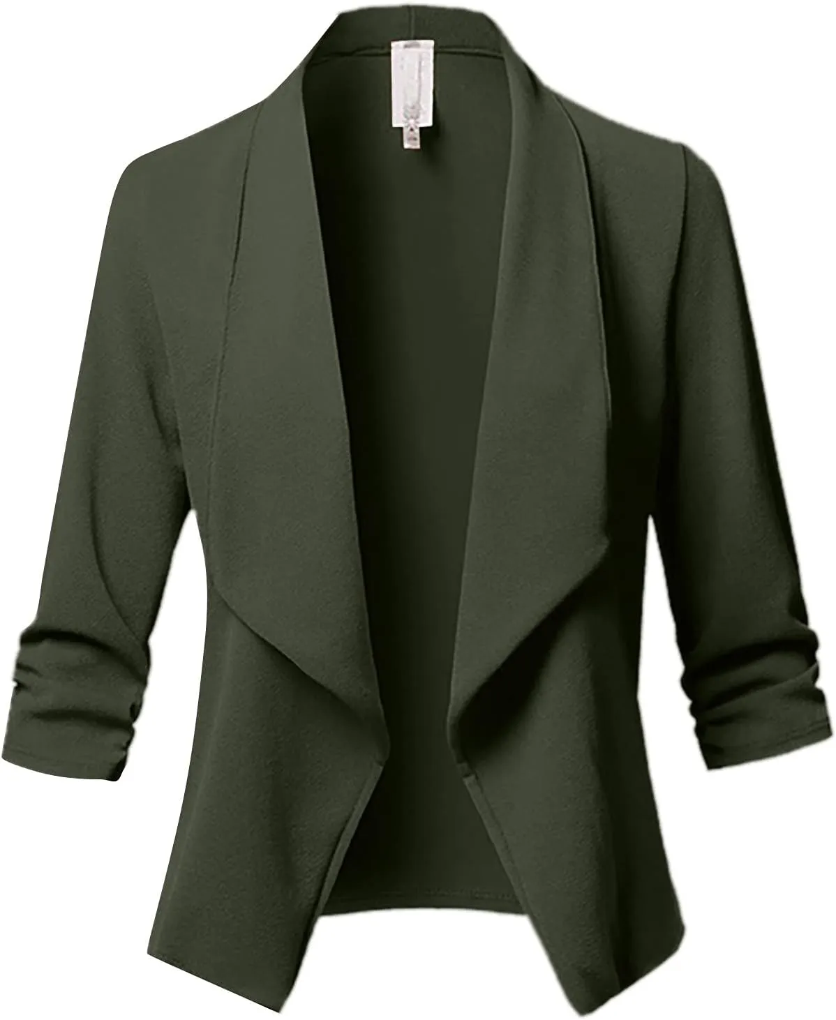 ChicCrate Blazer Jackets for Women Casual Long Sleeve Elegant Work Office Jacket Open Front Cardigan Outwear