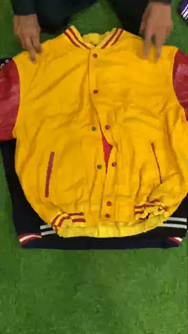 College Vasrity jacket Grade A 100 Pcs