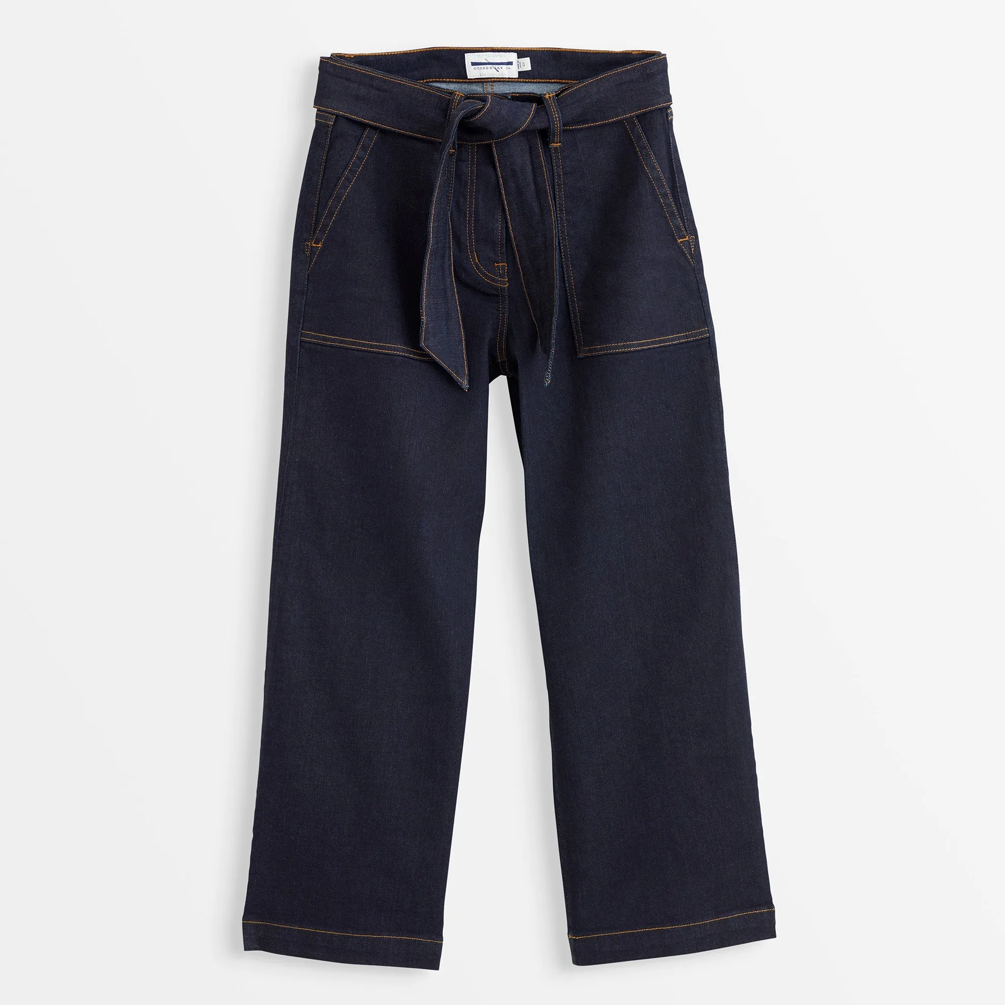 Cropped Wide Leg Jean