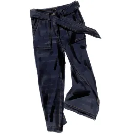 Cropped Wide Leg Jean