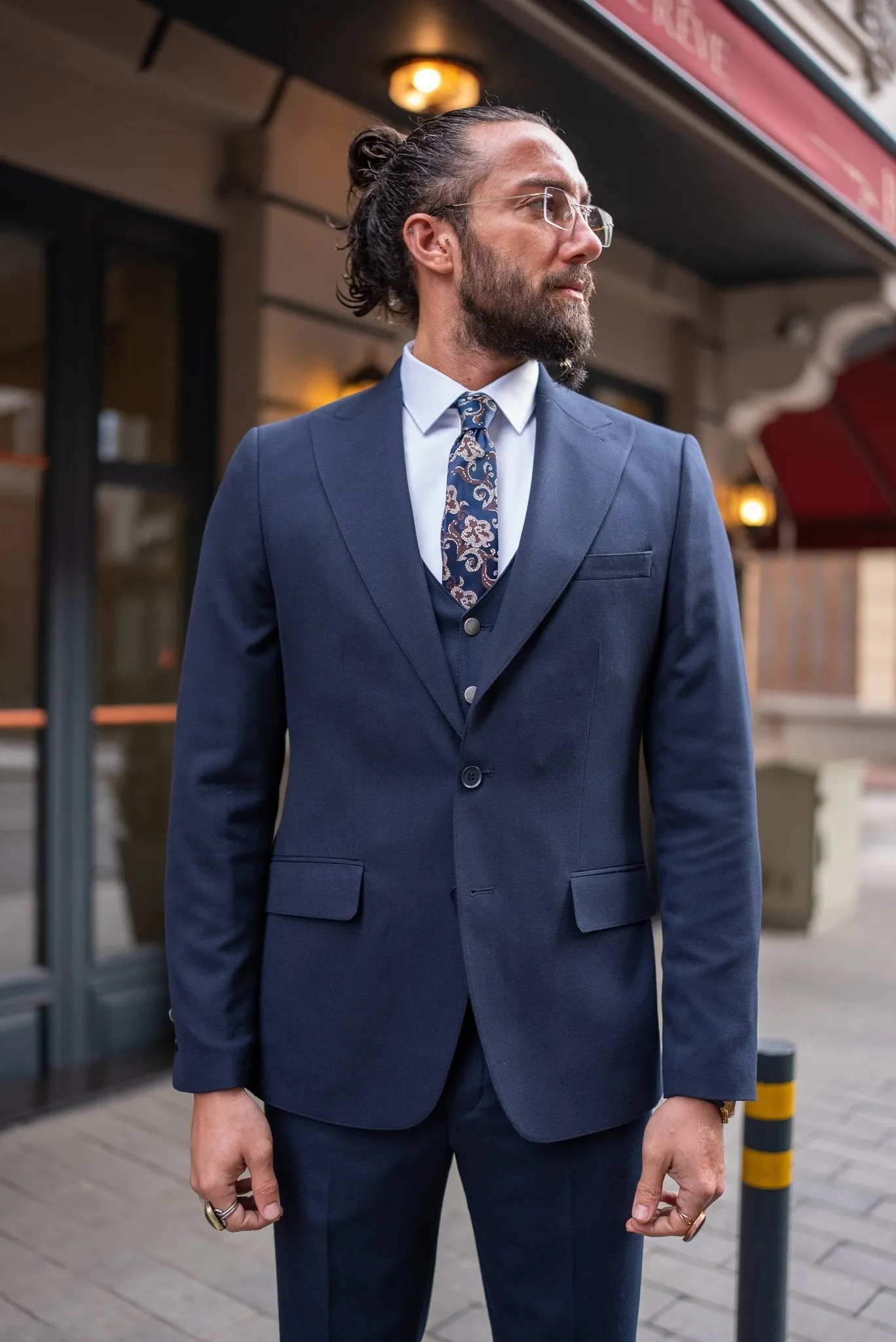 Dark blue Majesty Suit