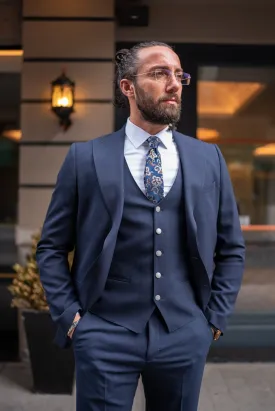 Dark blue Majesty Suit