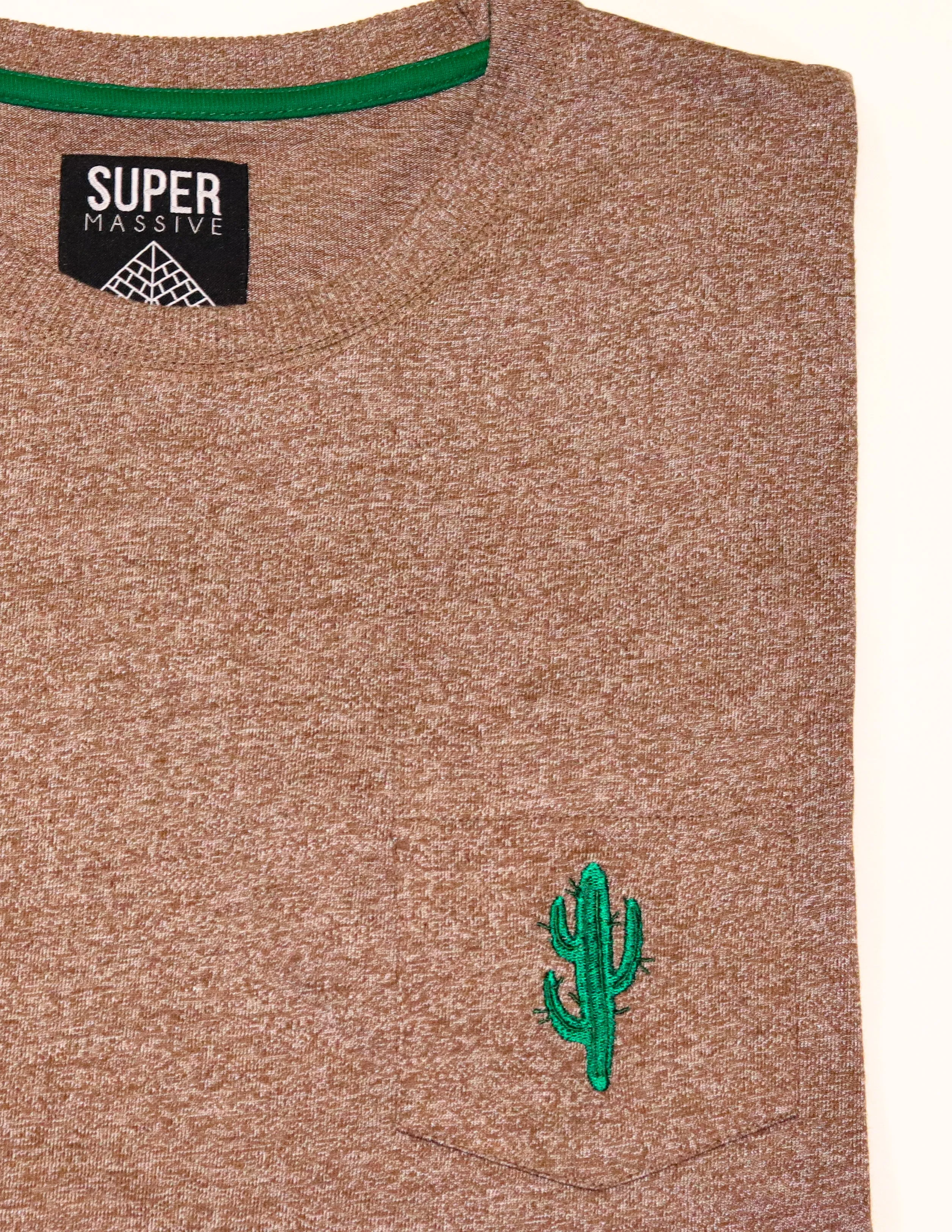 Desert Cactus SS Pocket Tee