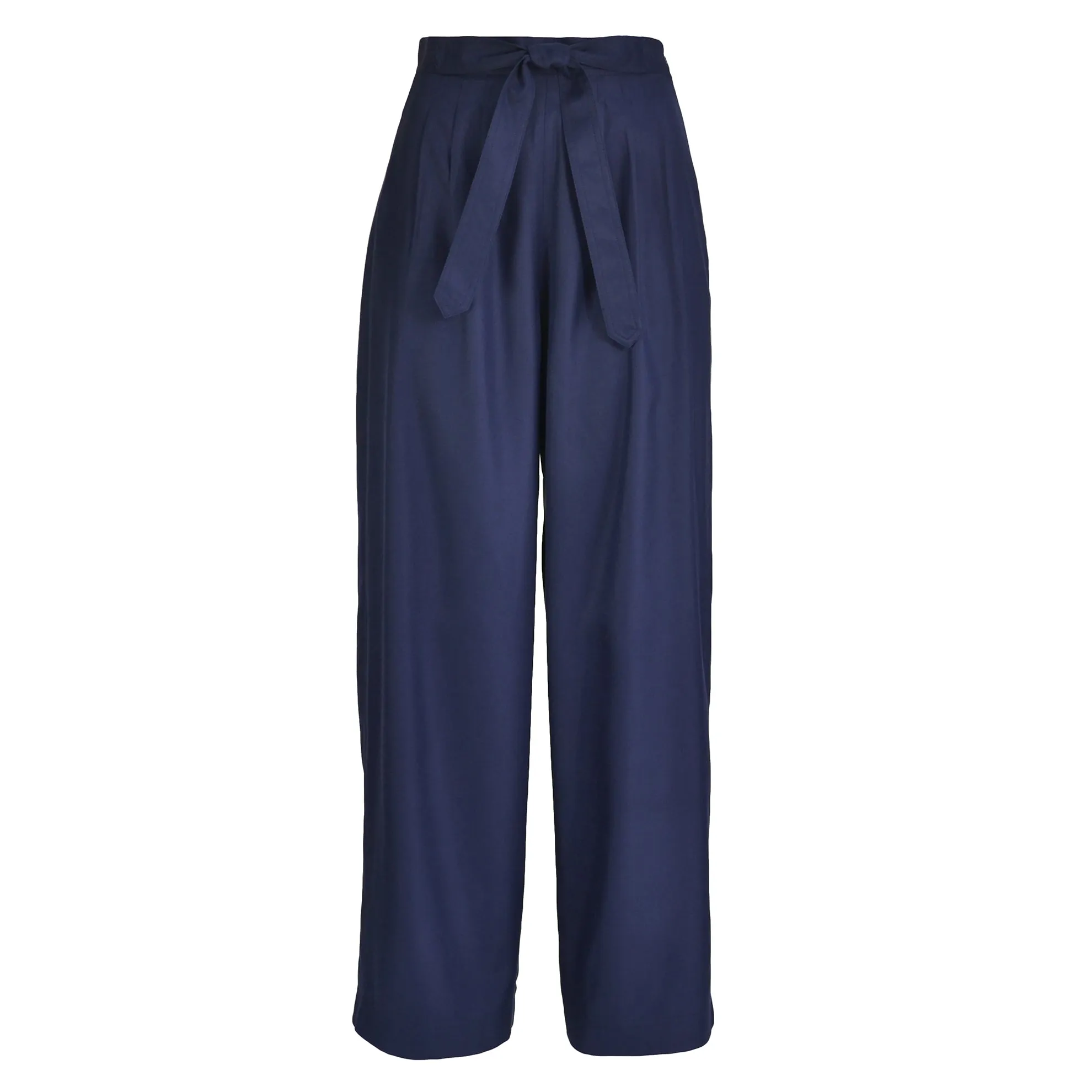 Fabrizio's 40s Tie Belt Wide Leg Pant