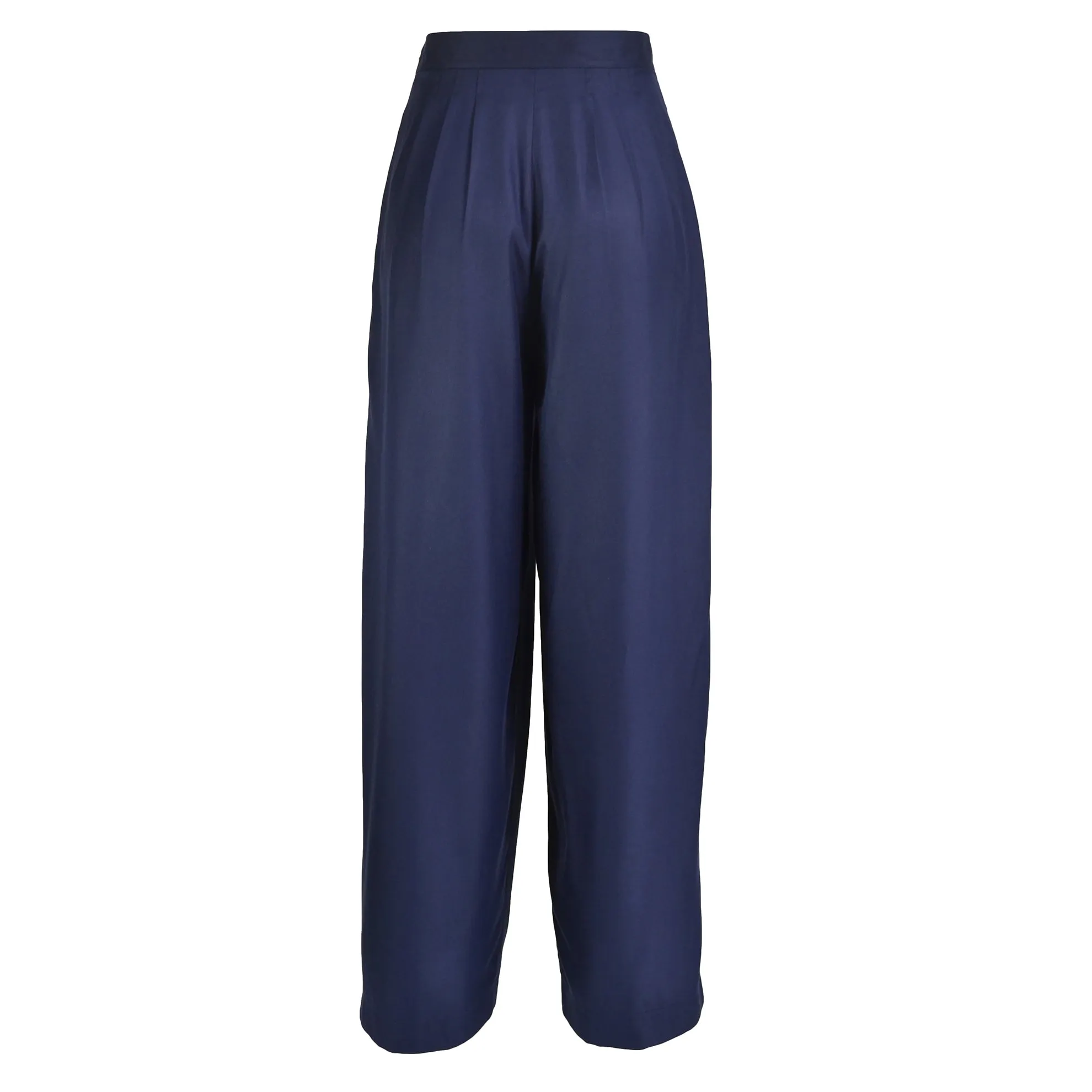 Fabrizio's 40s Tie Belt Wide Leg Pant