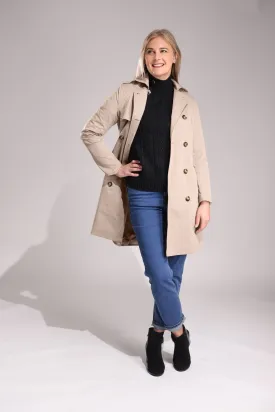 Fully lined Trench Coat | TAUPE | 4502ZZ