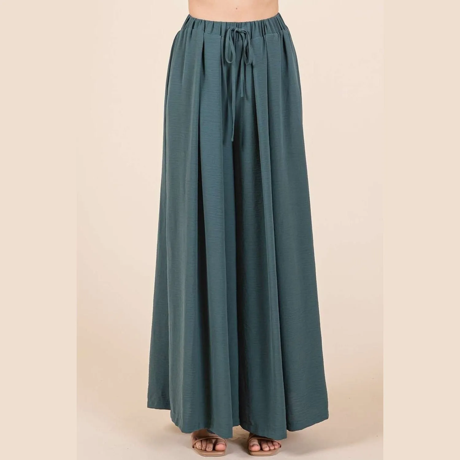 Madeline Pleated Wide Leg Pants