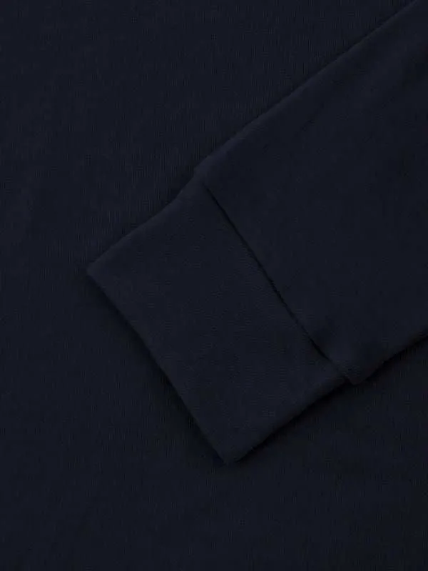 Men's Solid Color Turtleneck Long Sleeve T-Shirt