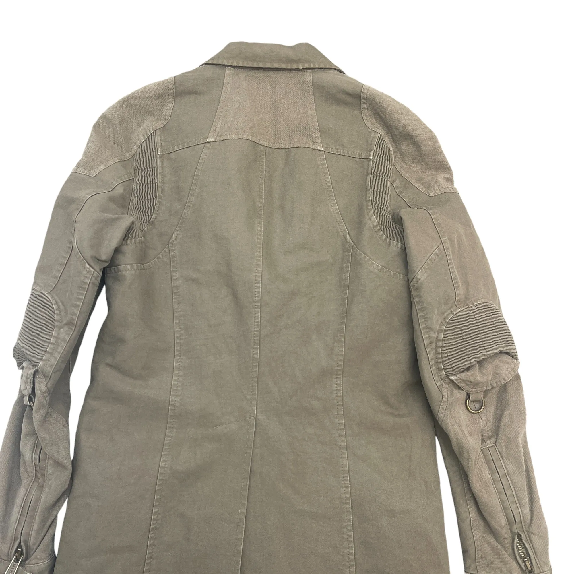 Men's Utility Patch Logo Jacket Khaki Size IT 48 / M