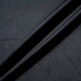 Midnight Blue Cotton Stretch Denim