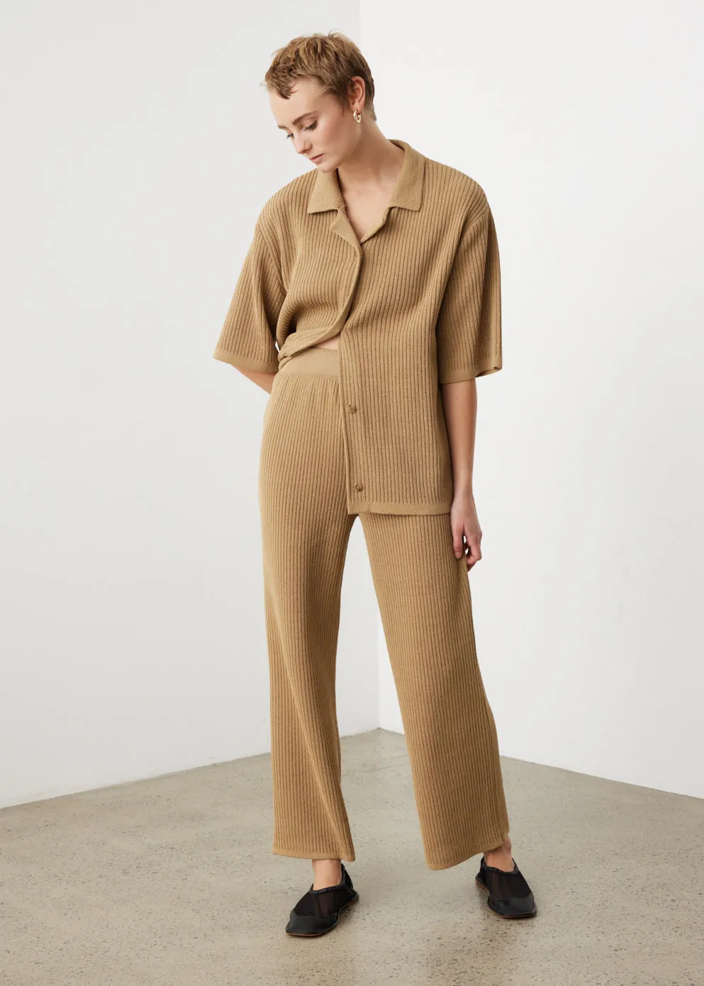 Paper Knit Pants