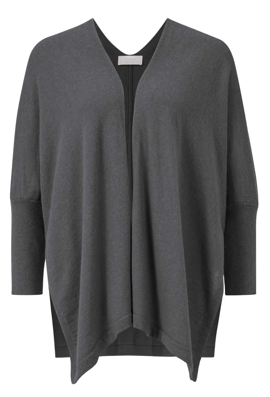 RICH&ROYAL CARDIGAN OVERSIZED GRAU 2308