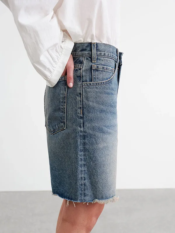 Russel Denim Short in Summer Wash