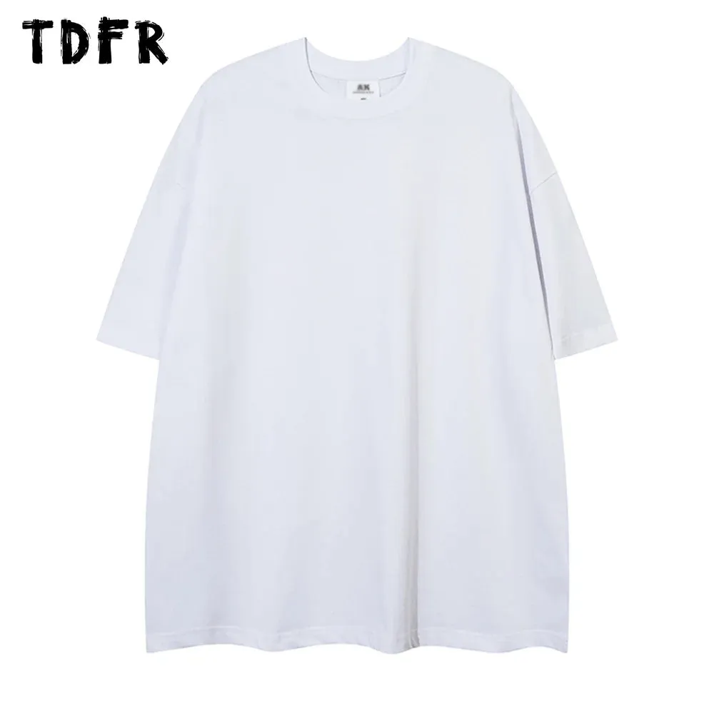Solid Color Short Sleeve T-shirt - Casual Basic Crew Neck Cotton Tee