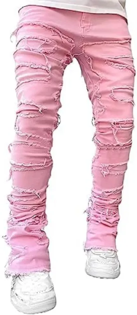 Stacked Jeans  Y2K  Emo 