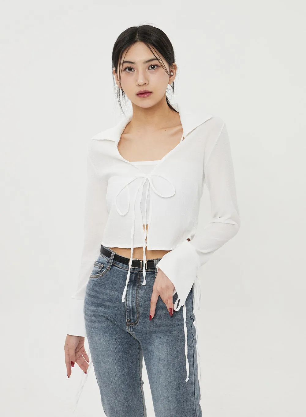 Straight Leg Ankle Jeans BF316