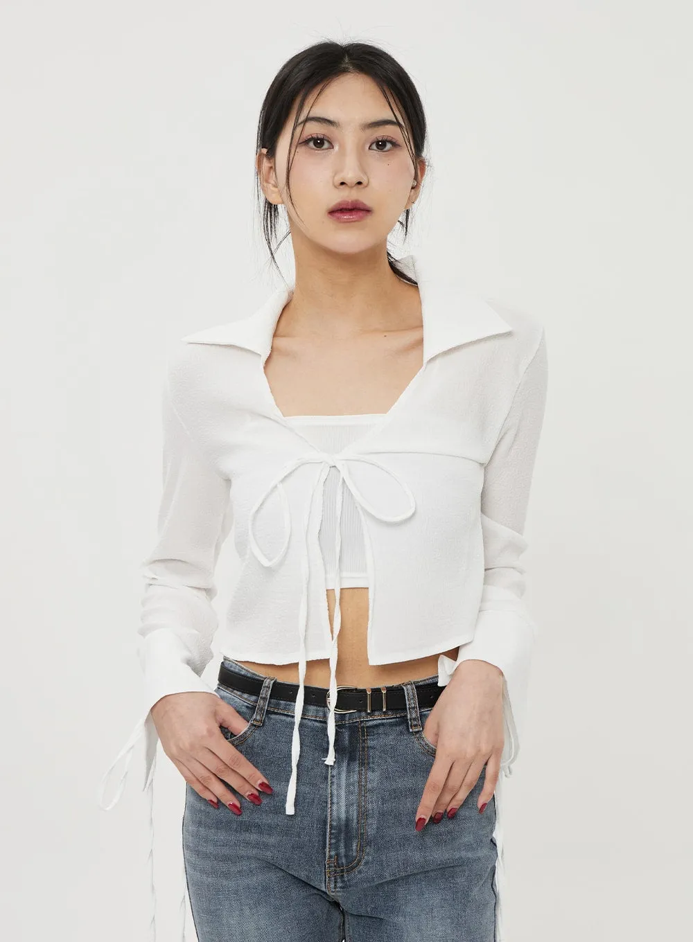 Straight Leg Ankle Jeans BF316