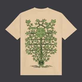 The Green Man Tee Beige