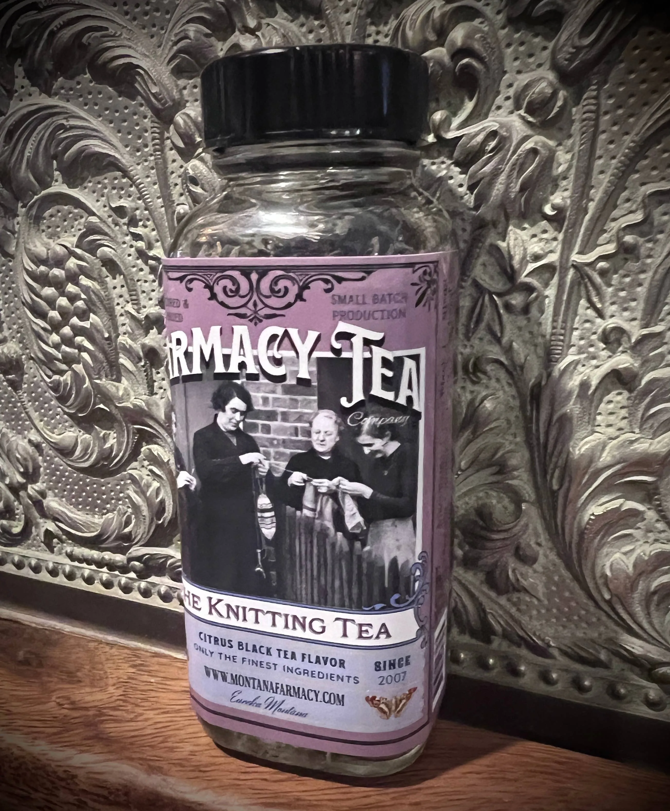 The Knitting Tea for Knitters! Lovely Citrus Black tea