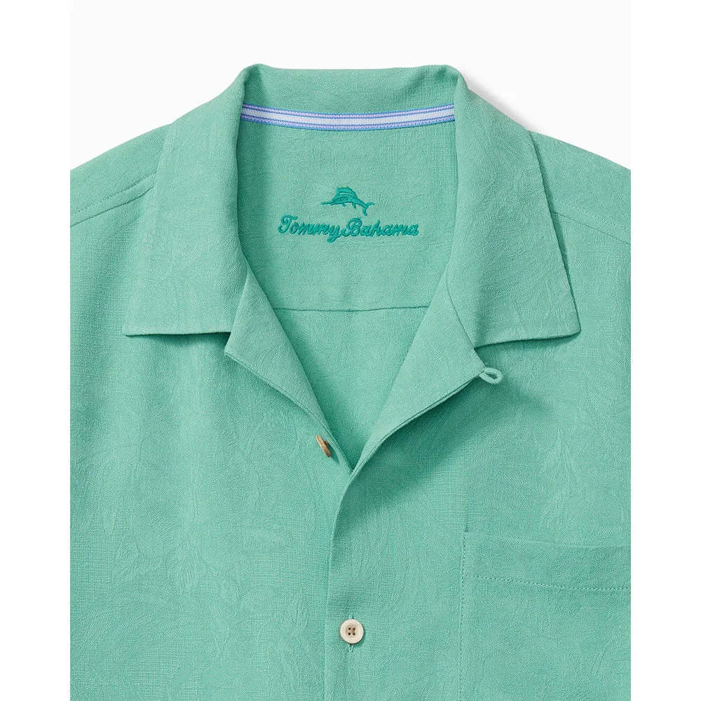 Tommy Bahama Big & Tall Tropic Isles Camp Shirt - Azul Mar
