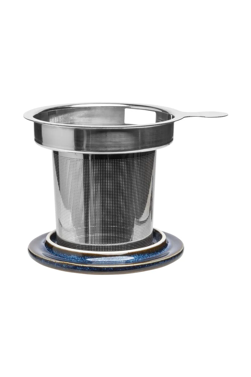 Tranquillo Blue Cup with tea strainer INDUSTRIAL 410 ml