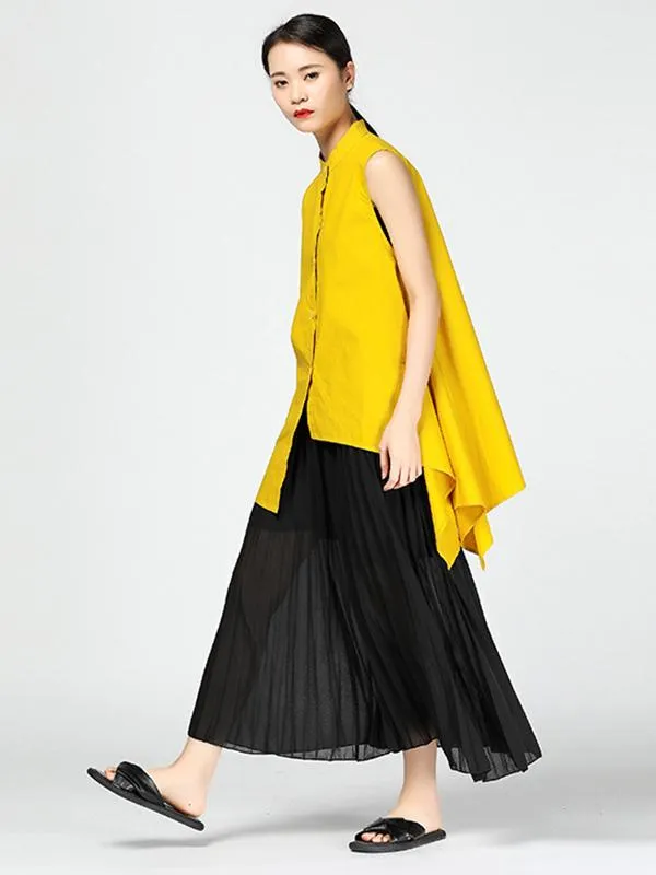 Vintage Designed Chiffon Pants