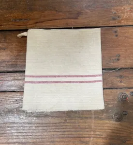 Vintage European Linen Tea Towel  #6641