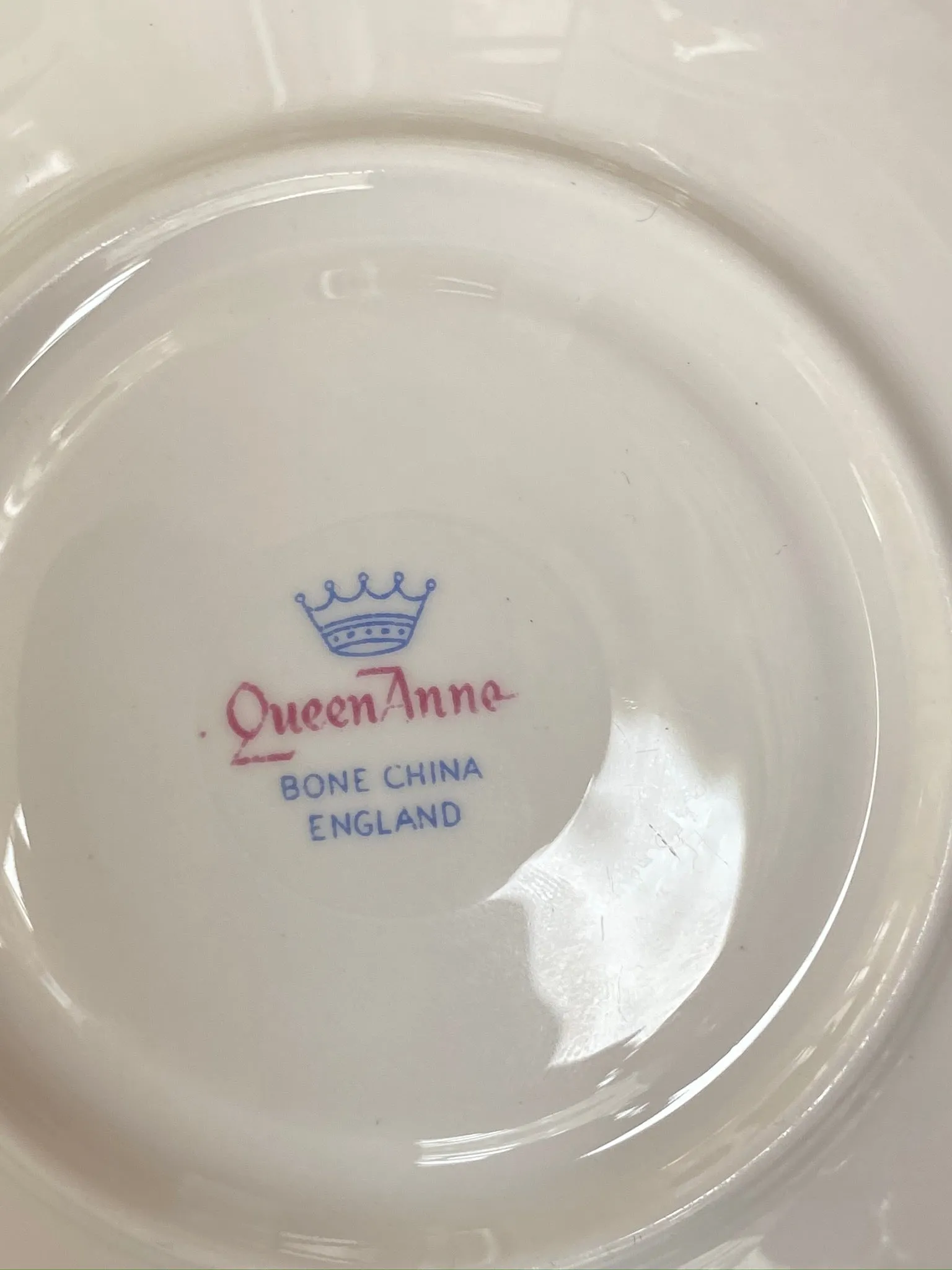 VINTAGE QUEEN ANNA Mother  TEA CUP AND SAUCER BONE CHINA