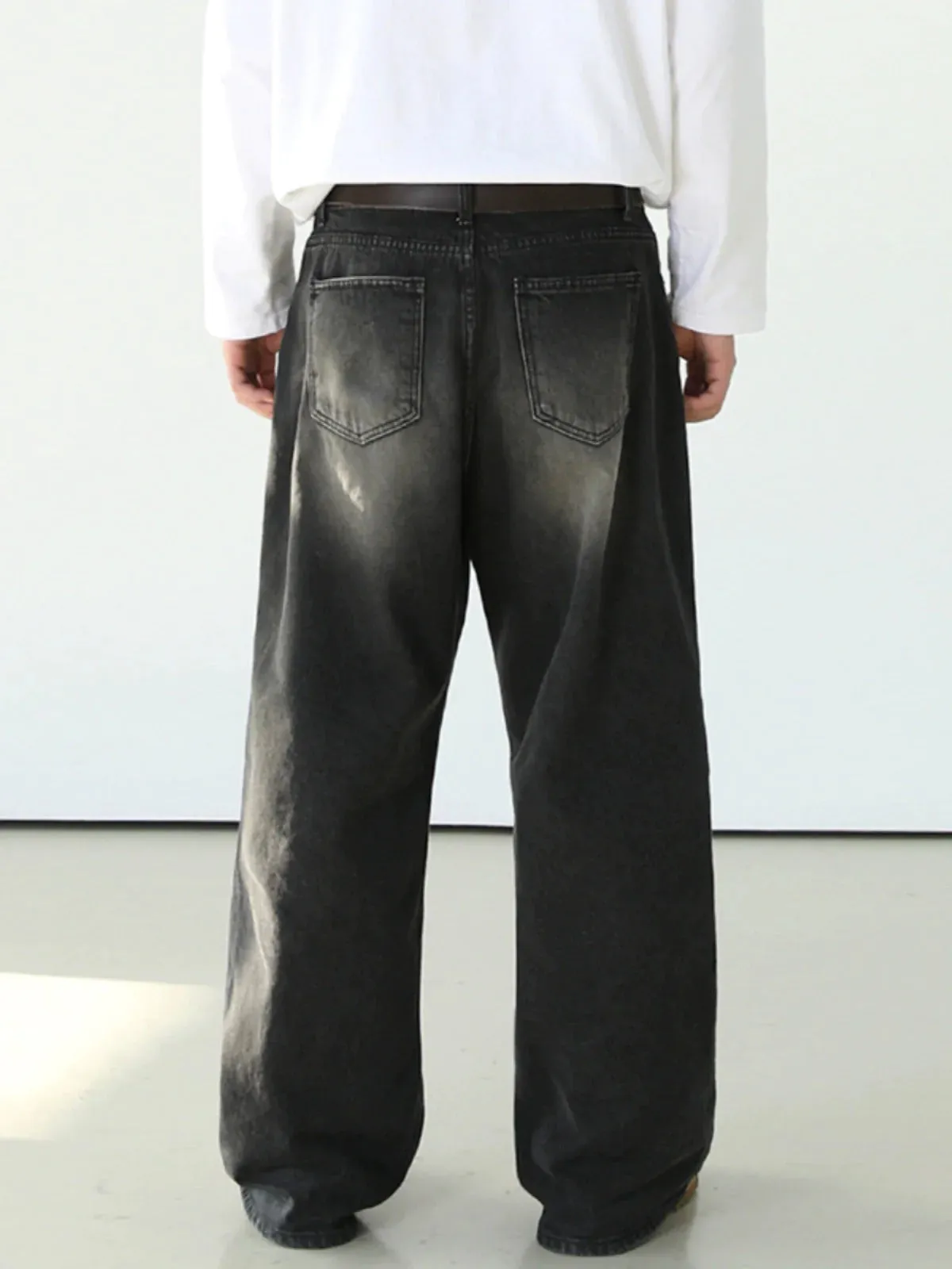 Wide Straight Leg Jeans