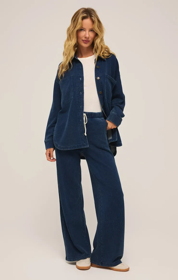 Z SUPPLY All Day Knit Denim Jacket