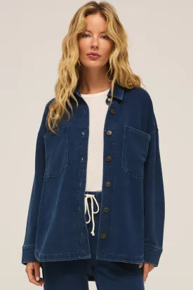 Z SUPPLY All Day Knit Denim Jacket